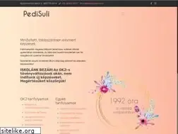 Sites similar to pedisuli.hu