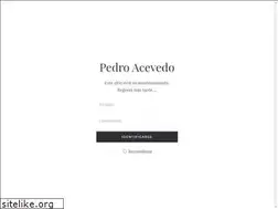 Sites similar to pedroacevedo.com