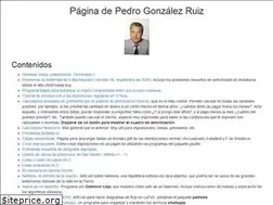 Sites similar to pedrogonzalezruiz.net