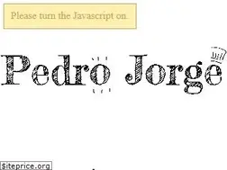 Sites similar to pedrojorge.pt