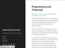 Sites similar to pedrolamas.com
