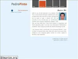 Sites similar to pedropinto.com