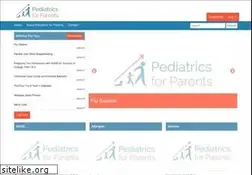 Sites similar to pedsforparents.com