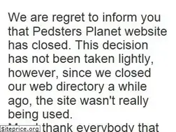 Sites similar to pedsters-planet.co.uk
