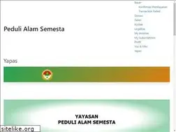 Sites similar to pedulialamsemesta.org