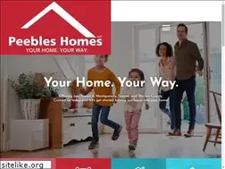 Sites similar to peebleshomes.com