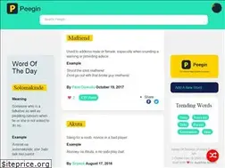 Sites similar to peegin.com