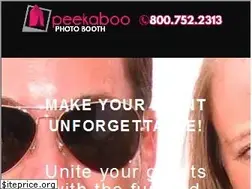 Sites similar to peekaboophotobooth.com