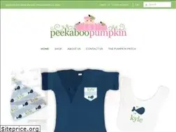 Sites similar to peekaboopumpkin.com