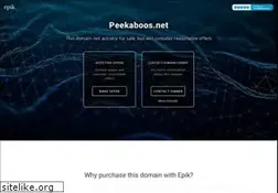 Sites similar to peekaboos.net
