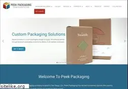 Sites similar to peekpackaging.com