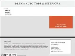 Sites similar to peeksautotops.com
