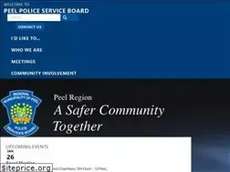 Sites similar to peelpoliceboard.ca