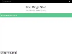 Sites similar to peelridgestud.com
