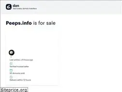 Sites similar to peeps.info
