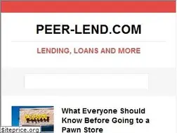 Sites similar to peer-lend.com