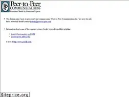 Sites similar to peer-to-peer.com