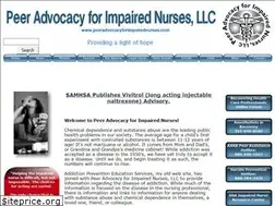Sites similar to peeradvocacyforimpairednurses.com