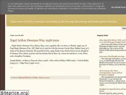 Sites similar to peeragenews.blogspot.ca
