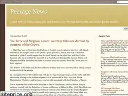 Sites similar to peeragenews.blogspot.com