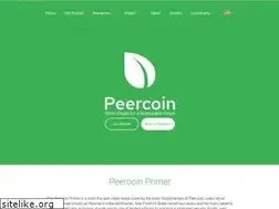Sites similar to peercoin.net
