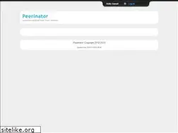 Sites similar to peerinator.com