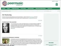 Sites similar to peermusic-classical.de