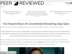 Sites similar to peerreviewed.io