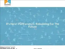 Sites similar to peertopeerforum.com