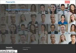 Sites similar to peerwith.com