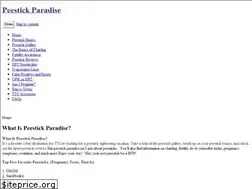 Sites similar to peestickparadise.com