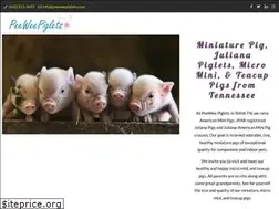 Sites similar to peeweepiglets.com