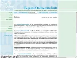Sites similar to pegasus-onlinezeitschrift.de