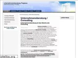 Sites similar to pegasus-unternehmensberatung.com