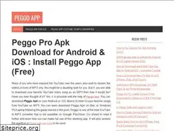Sites similar to peggoapp.org