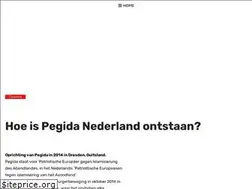 Sites similar to pegidanederland.com
