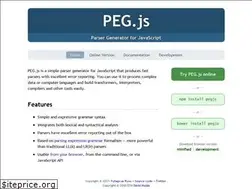 Sites similar to pegjs.org