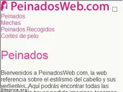 Sites similar to peinadosweb.com
