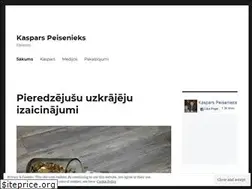 Sites similar to peisenieks.com
