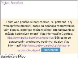 Sites similar to pejko-barefoot.sk