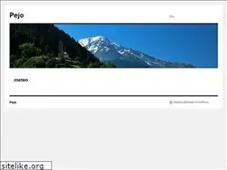 Sites similar to pejo.net