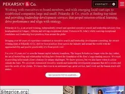 Sites similar to pekarskyco.com