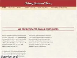 Sites similar to pekinggourmet.com