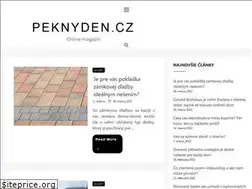 Sites similar to peknyden.cz