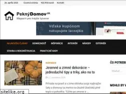 Sites similar to peknydomov.sk