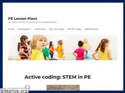 Sites similar to pelessonplan.com