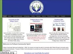 Sites similar to pelhamcommunityspirit.org