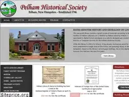 Sites similar to pelhamnhhistory.org