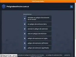 Sites similar to peligrodeextincion.com.ar