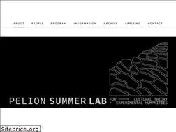 Sites similar to pelionsummerlab.net